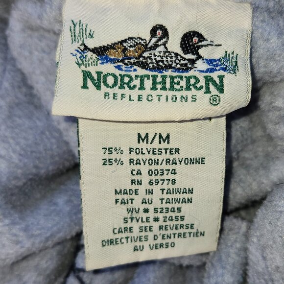 VINTAGE NORTHERN REFLECTIONS Jacket Women's Size Medium Nautical Sailboat Button - Picture 2 of 6